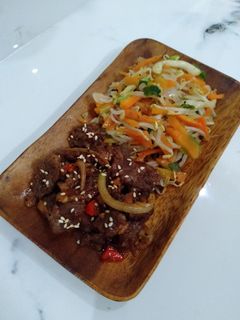 Foto resep Daging bulgogi sayuran