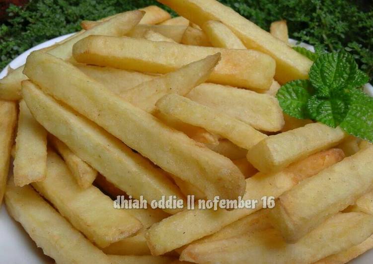 Kentang goreng ala kfc