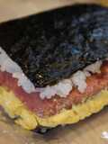 Pork and Egg Onigiri
