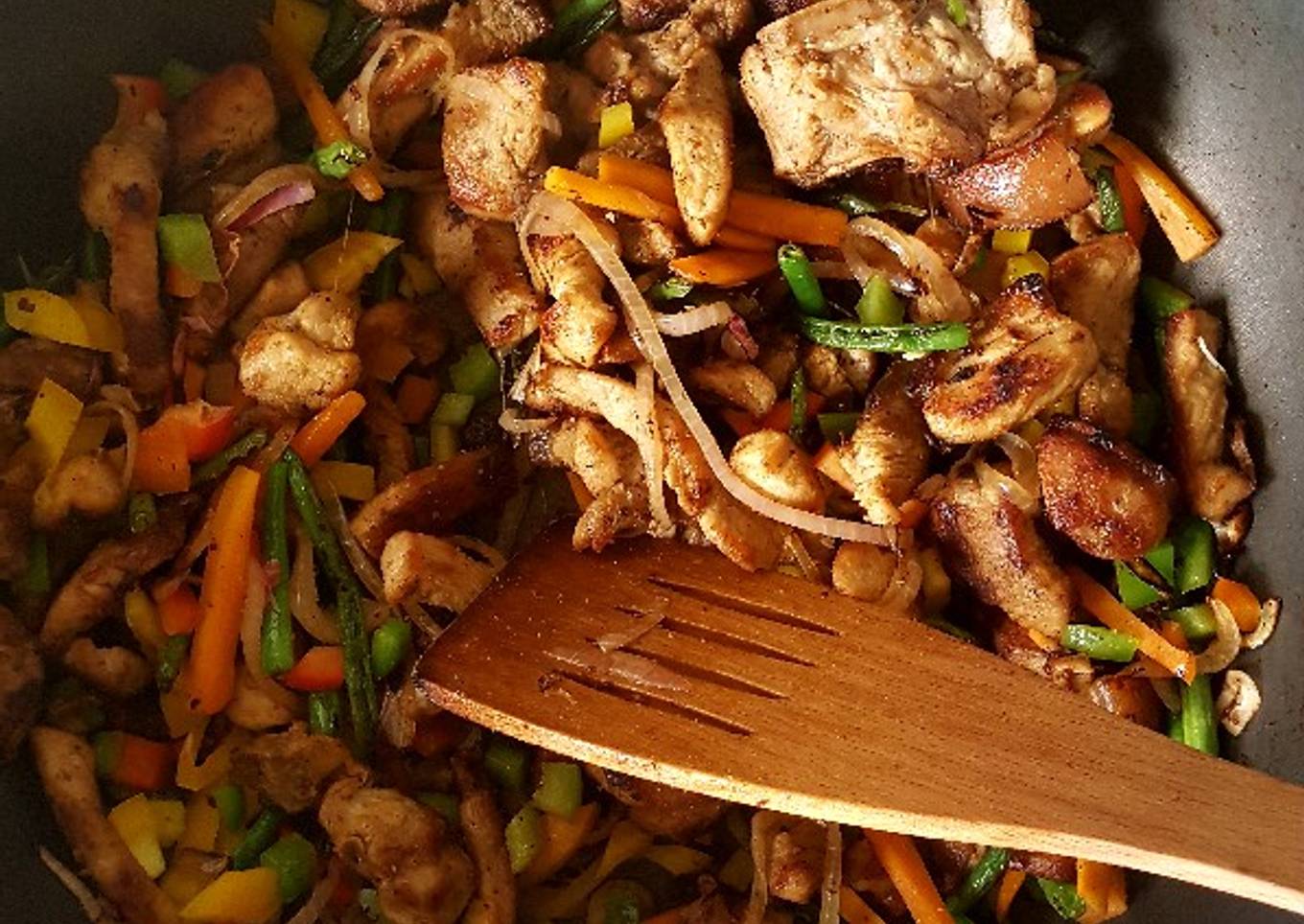Pork & Veggie Stir Fry