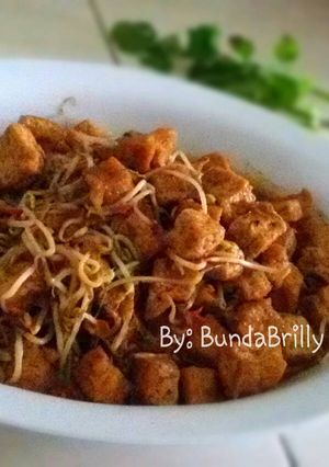 Foto resep Oseng Kecambah plus Tahu