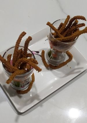 A picture of Soya sticks.