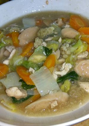 Foto resep Capcay Ayam Kuah