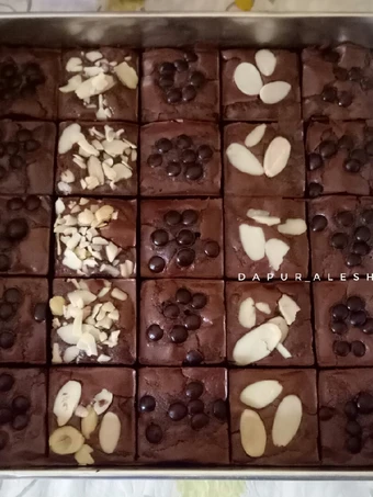 Langkah Gampang Membuat Resep Fudgy Brownies Shiny Crust yang Bikin Ngiler Anti Ribet, Lezat Sekali