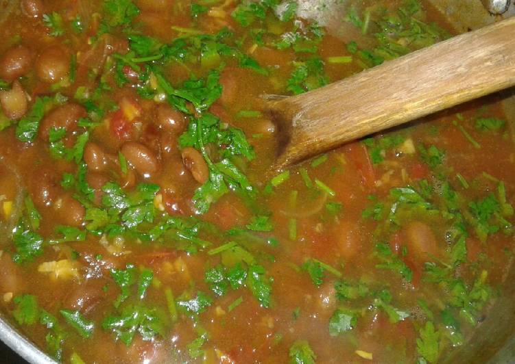 Steps to Make Quick Beans stew