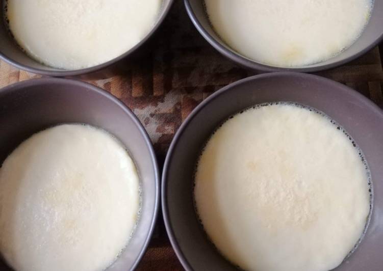 Steps to Make Tasty Steam Milk Pudding