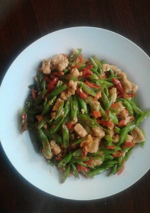 Foto resep Tumis tempe buncis