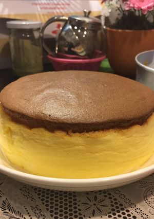 รูปของ Japanese cheese cake keto by airfryer เค้กญี่ปุ่น คีโต