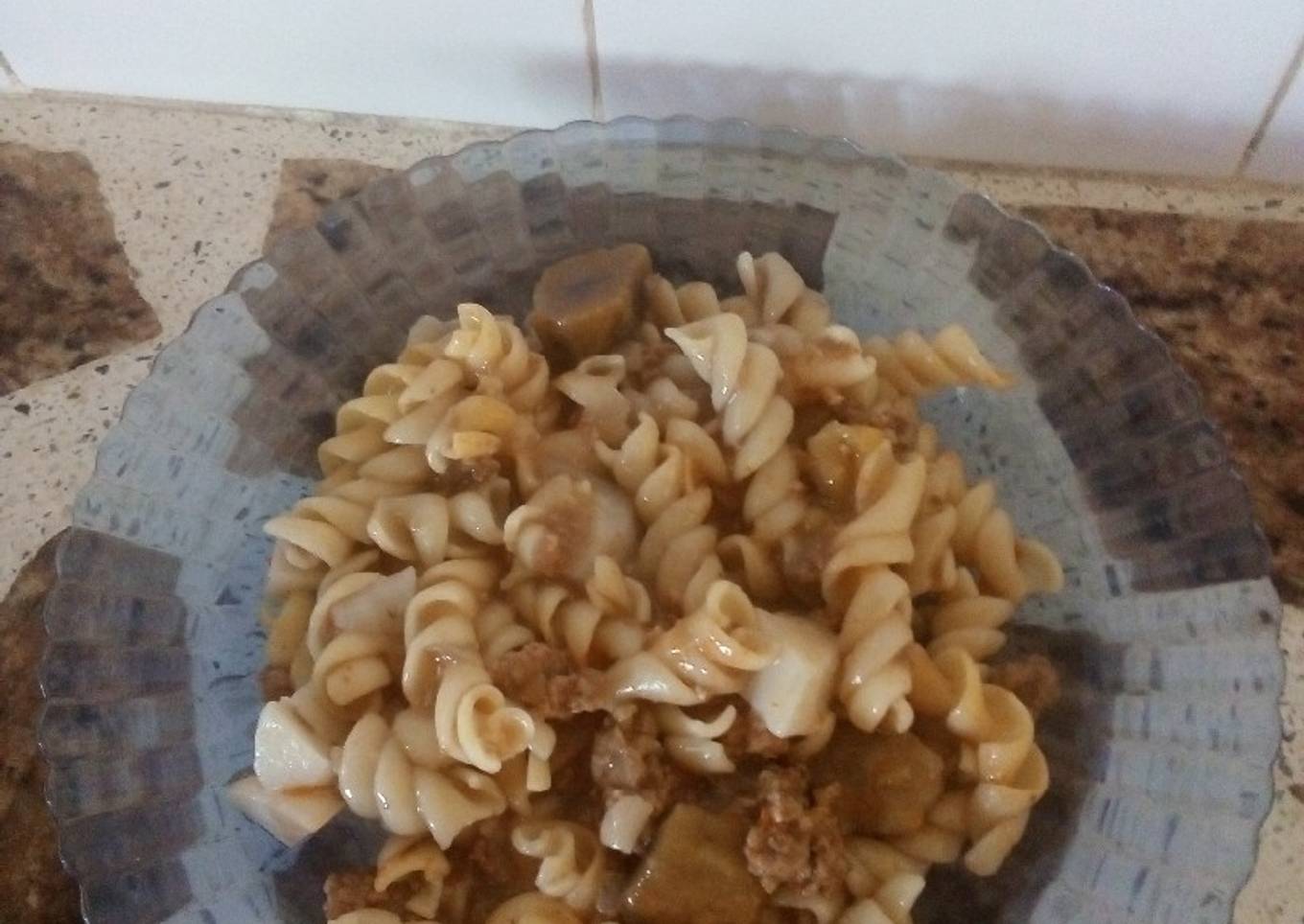 Guiso de carne picada