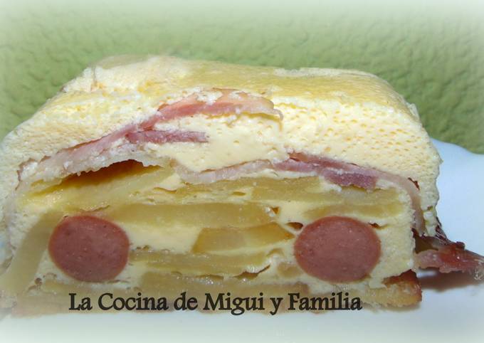 Pastel de tortilla Receta de La cocina de Migui y familia- Cookpad