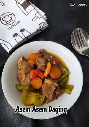 Foto resep Asem Asem Daging