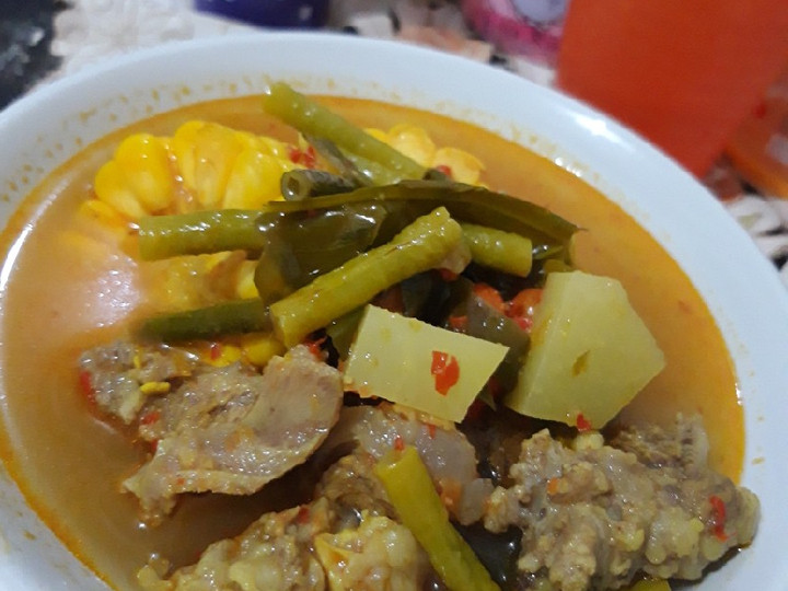 Standar Resep mudah buat Sayur Asem Kuning Betawi yang gurih