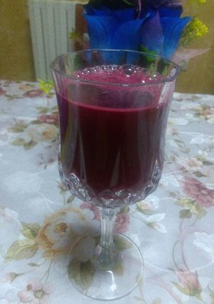 صورة لوصفة عصير الشمندر 💗🍹