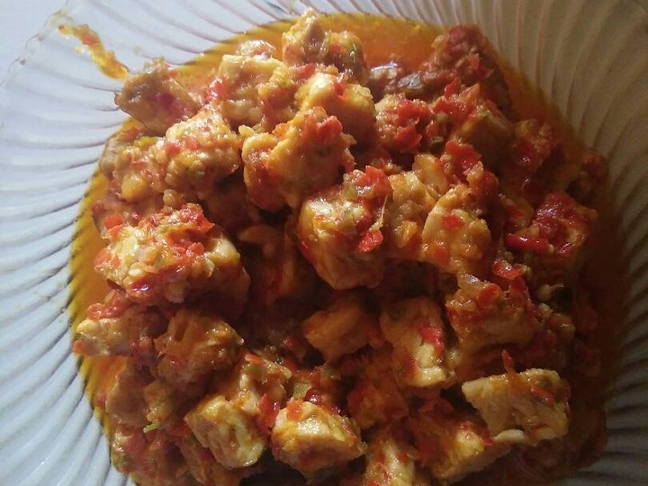 Resep Sambal tempe balado pedas jeletot, Bisa Manjain Lidah
