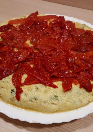 Una foto de Tortilla de calabacín