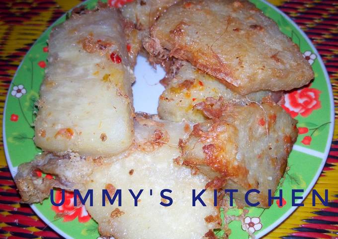 Step-by-Step Guide to Prepare Quick Boiled Yam Coated with Egg