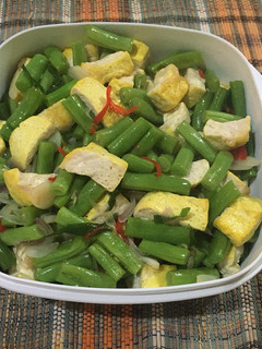 Foto resep Tumis Buncis dan Tahu