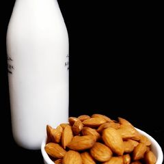 A picture of Almond Milk- How to make vegan milk from scratch.