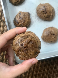 A picture of Mini Peanut Butter Protein Cookies.