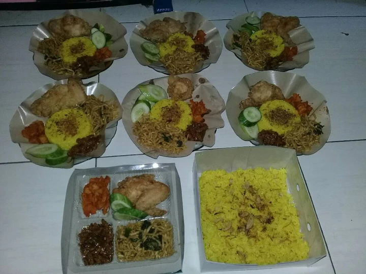 Cara Mudah Membikin Resep Nasi Kuning Komplit Untuk Ulang Tahun Endesss yang Uenak Anti Ribet, Bisa Manjain Lidah