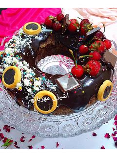 عکسی از دستور کیک موکا با پودر قهوه