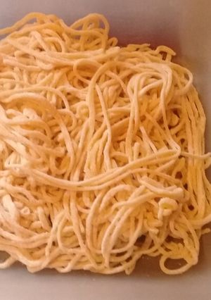 Una foto de Tallarines Caseros