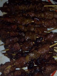 Foto resep sate kambing manis gurih pedes