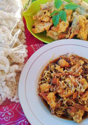 Foto resep Pempek ubi vs rujak tahu