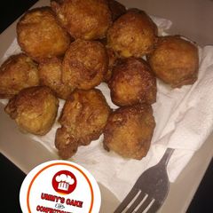 Yam balls A picture of Yam balls.