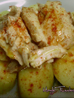 Una foto de Pollo a la gallega
