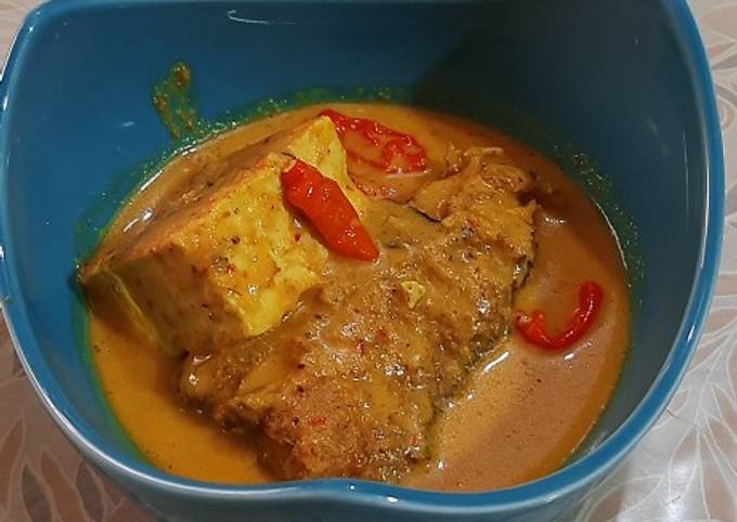 Gulai Ikan kakap andalan