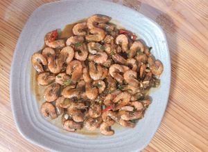 Hình của món Tép rim.