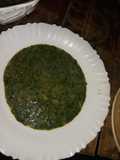 Jute Mallow (mrenda) with pumpkin leaves