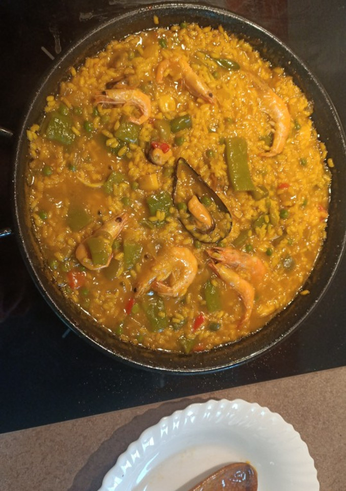 Una foto de Mi paella