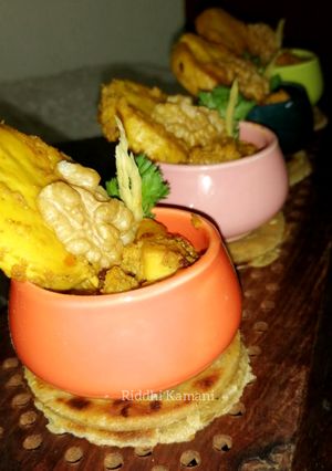 અખરોટ અદરકી પનીર બાઈટ્સ (Walnut Ginger Paneer bites recipe in Gujarati) રેસીપી મુખ્ય ફોટો