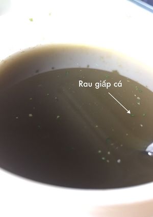 Hình của món Rau diếp cá.