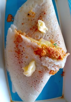 A picture of Masala dosa.
