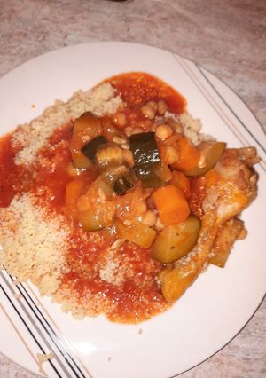 Une photo de Couscous maison au cookeo +