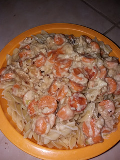 Foto resep Fusilli carbonara