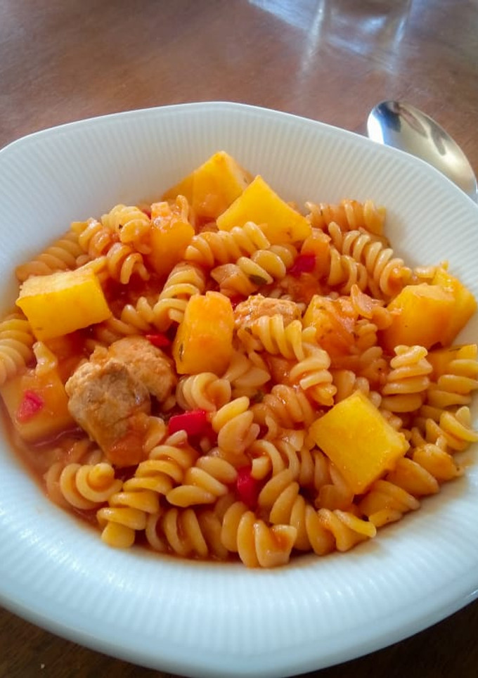 Una foto de Guiso de fideos