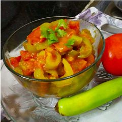 A picture of Chilli Tomato Sabji.
