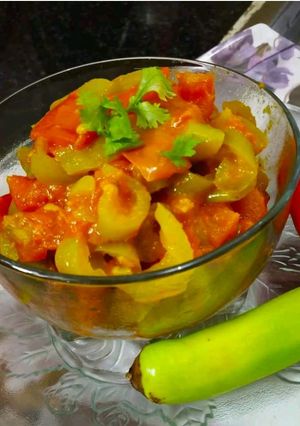A picture of Chilli Tomato Sabji.