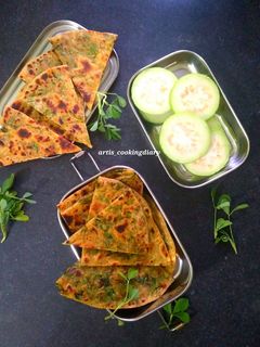 मेथी पराठा (Methi paratha recipe in Hindi) रेसिपी मुख्य फोटो