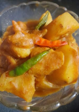 গাঠির তরকারি (gathir tarkari recipe in Bengali) রেসিপির প্রধান ছবি