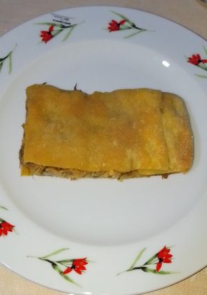 Φωτογραφία της συνταγής Πίτα με κινέζικο λάχανο και σπιτικό φύλλο