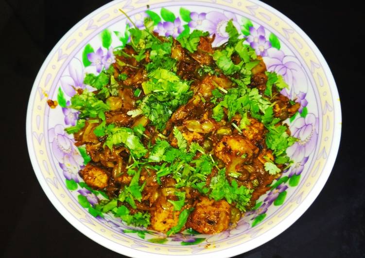 Cabbage Mutter Paneer