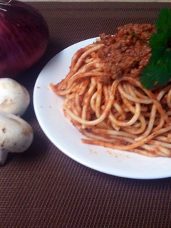 A picture of Nicole's Simple Spaghetti.