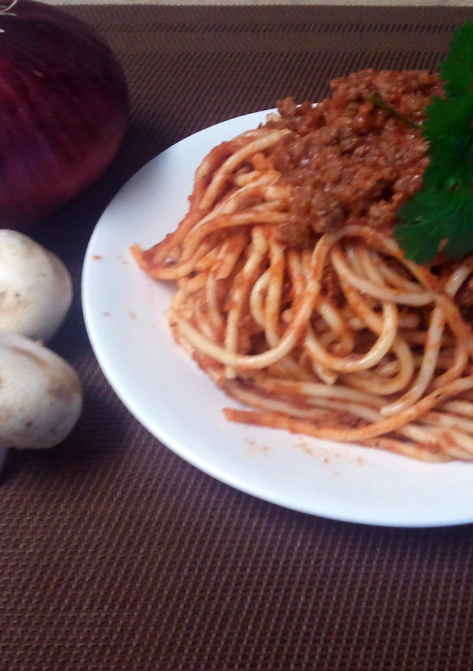 A picture of Nicole's Simple Spaghetti.