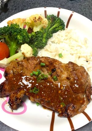 รูปของ หมูปิ้งนมสด ไม่เสียบไม้ ไม่ต้องย่างไฟ (สูตรหวานน้อย)