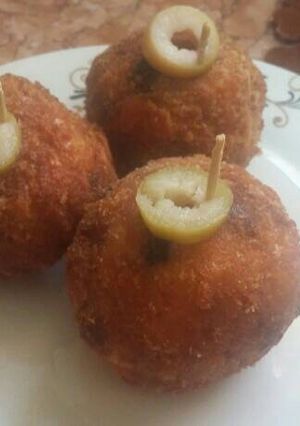 صورة لوصفة كرات الخضار المقلية